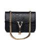 Bolso De Mano De Lujo Con Cadena