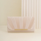 Pochette nuptiale couleur dorée