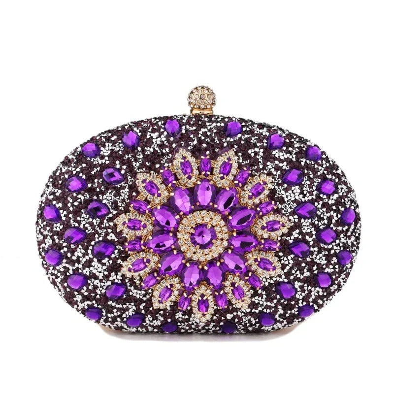 Pochette pour soirée en ton doré