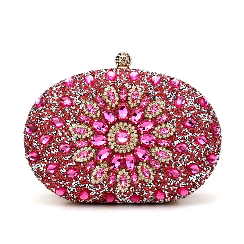 Pochette soirée finition dorée
