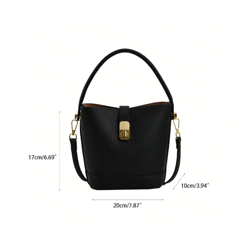 Sac à bandoulière au format seau