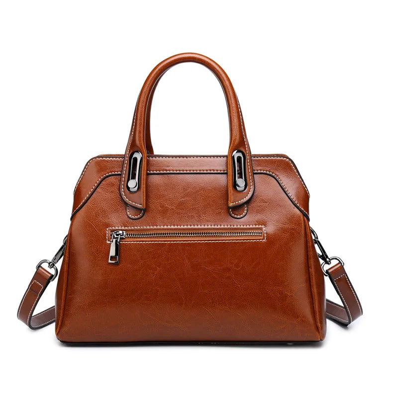 Sac à bandoulière en cuir porté main