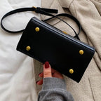 Sac à bandoulière féminin forme cartable