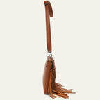Sac à bandoulière orné de franges
