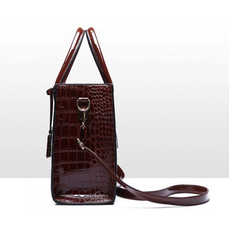Sac à bandoulière verni