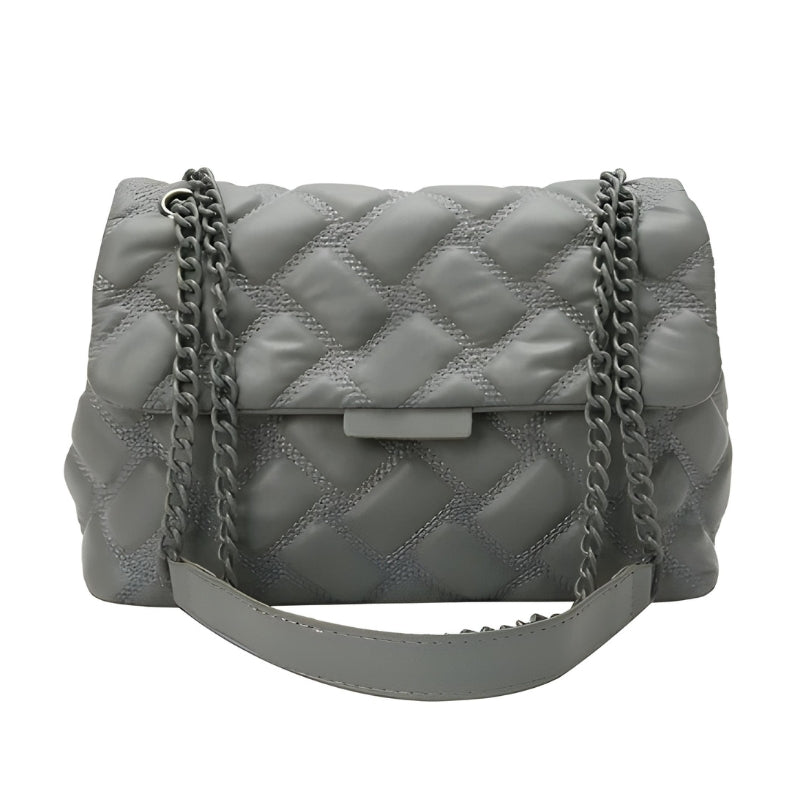 Sac à chaîne avec finition matelassée