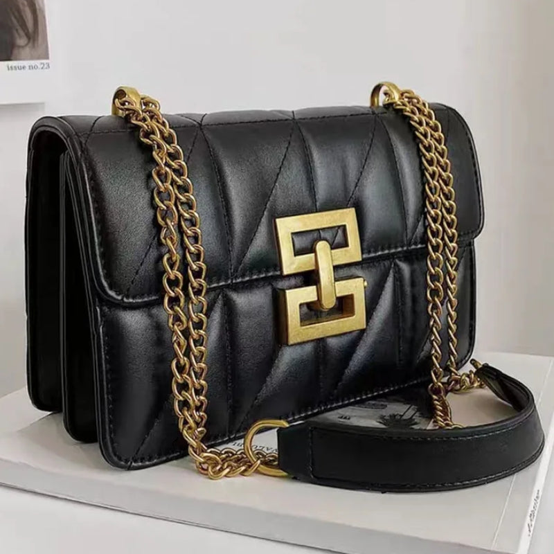 Sac à chaîne porté en bandoulière de luxe