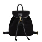 Sac à dos aspect daim élégant et chic