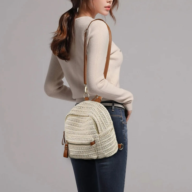 Sac à dos d'inspiration bohème