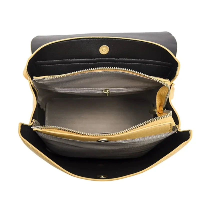 Sac à dos de type cartable sobre et raffiné