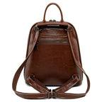 Sac à dos et à main féminin en cuir