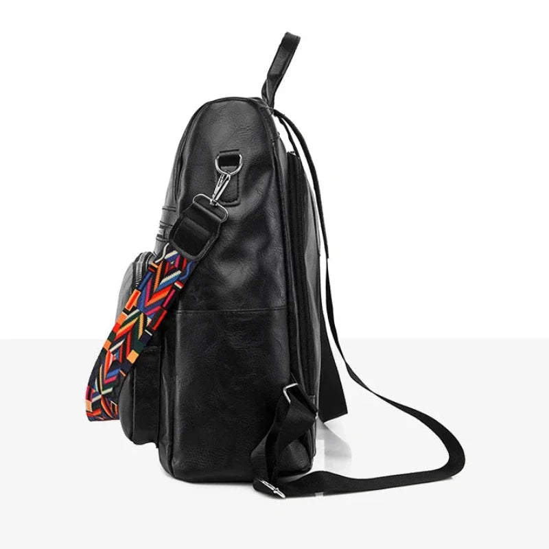 Sac à dos et à main femme design multipoches