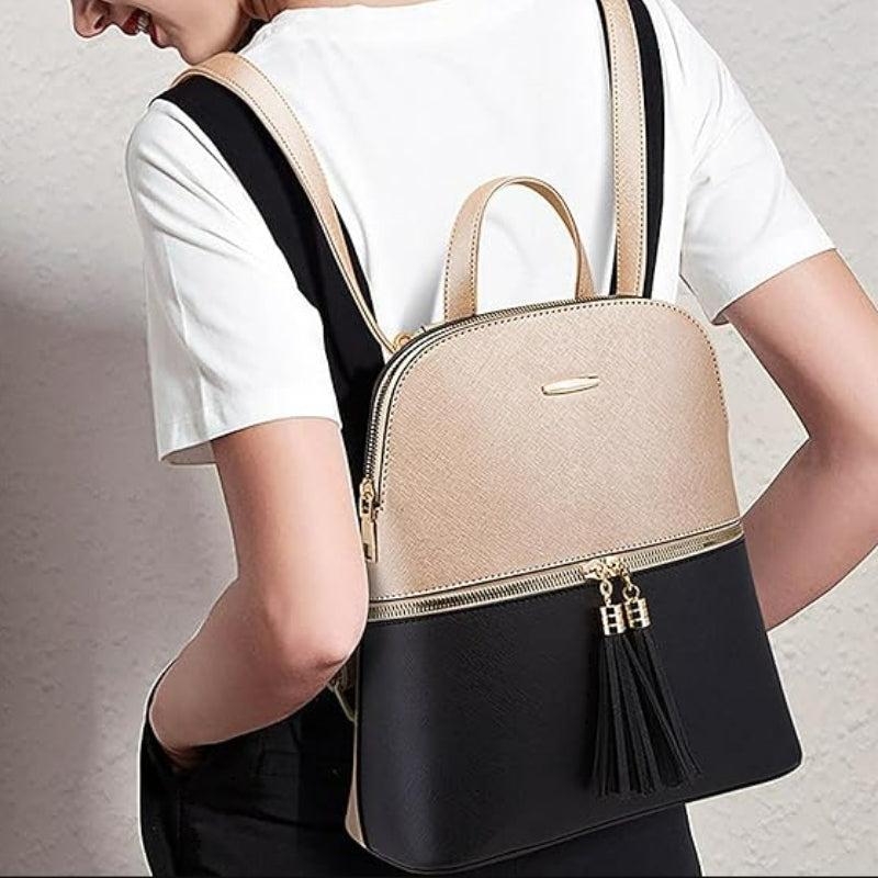 Sac à dos et portefeuille pour femme