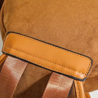 Sac à dos raffiné et élégant aspect daim