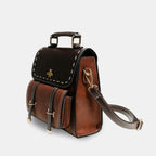 Sac à dos vintage compact pour femme