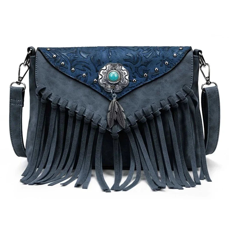 Sac à franges allure bohème