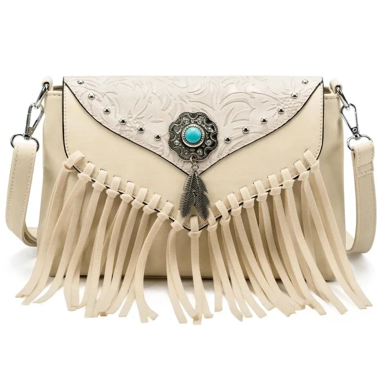 Sac à franges au look bohème