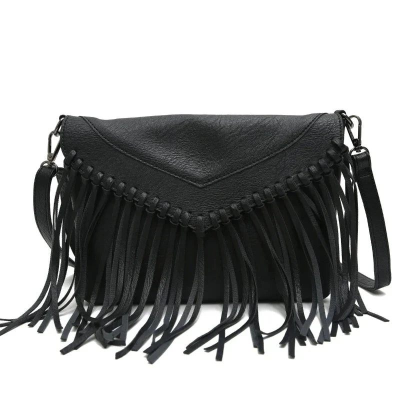 Sac à franges avec bandoulière