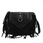 Sac à franges façon besace