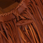 Sac à franges pour femme avec bandoulière