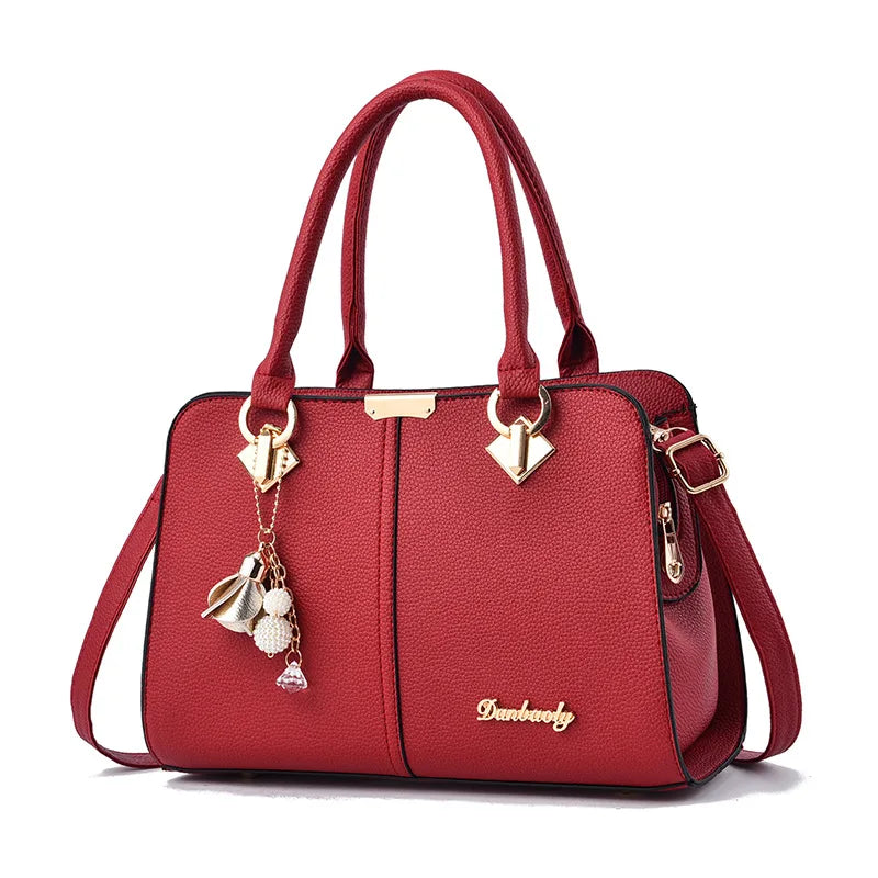 Sac à main à breloque pour femme