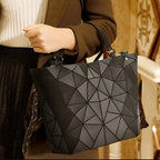 Sac à main à dessin géométrique