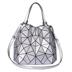 Sac à main à motif géométrique