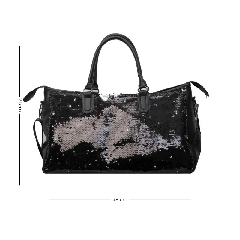 Sac à main à paillettes brillant et tendance