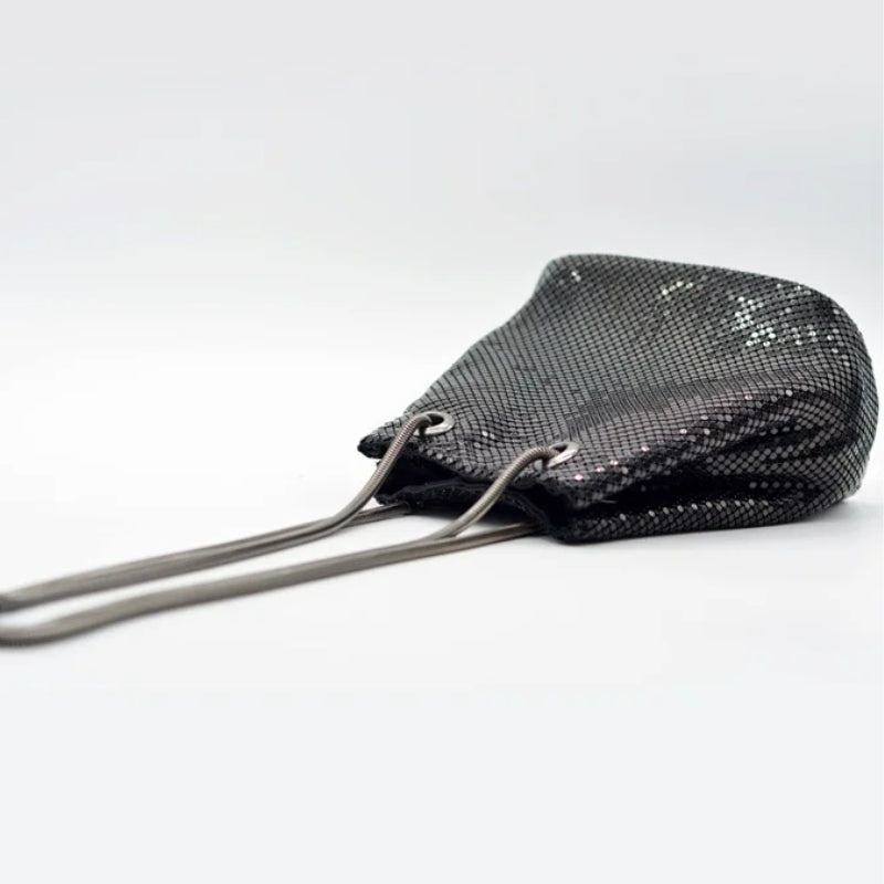 Sac à main au fini métallisé