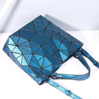 Sac à main au motif géométrique