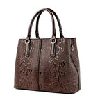 Sac à main au style alligator