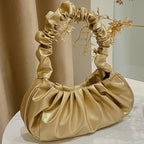 Sac à main au style plissé
