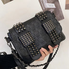 Sac à main au style tête de mort