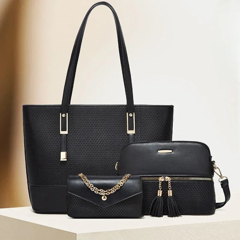 Sac à main avec 3 pièces