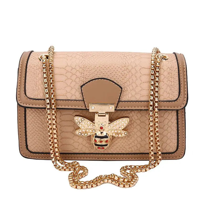 Sac à main avec motif d'abeille