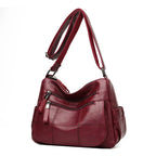 Sac à main avec multiples poches style vintage