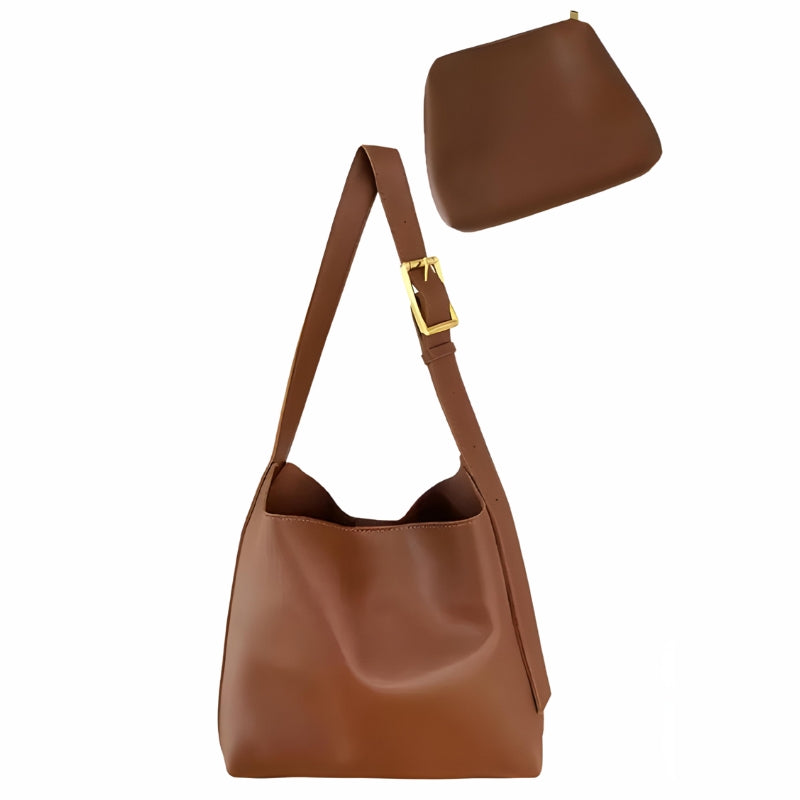 Sac à main avec pochette assortie