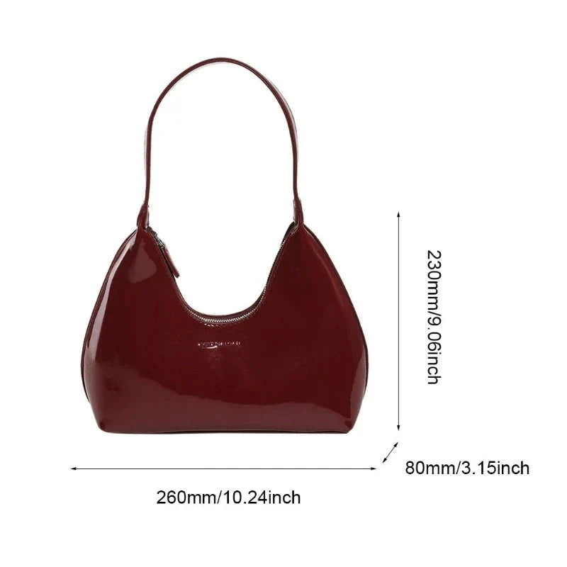 Sac à main baguette de style rétro