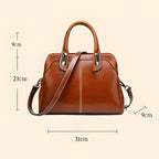 Sac à main bandoulière confectionné en cuir