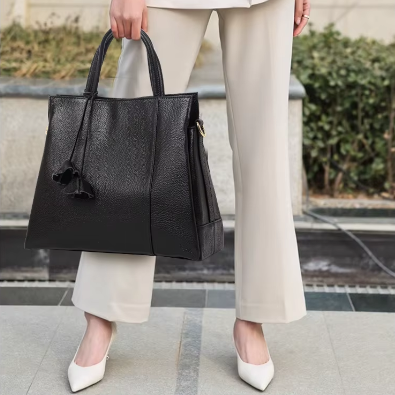 Sac à main bandoulière en cuir pour femme
