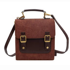 Sac à main cartable vintage