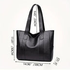 Sac à main chic en simili au style décontracté