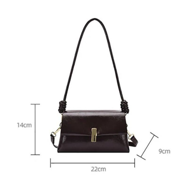 Sac à main chic et sophistiqué format baguette