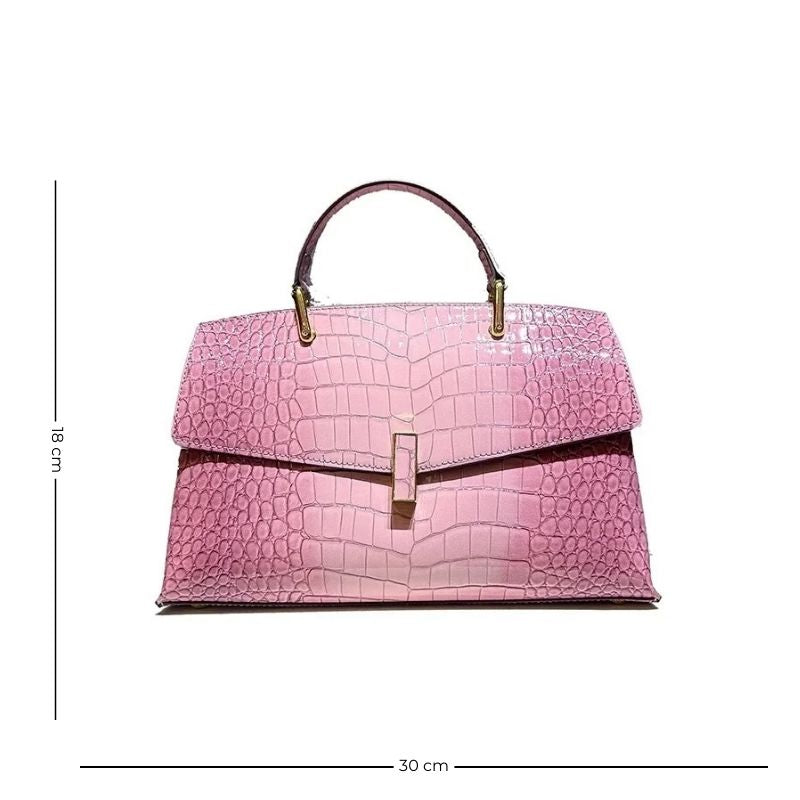 Sac à main chic et tendance de forme rectangulaire
