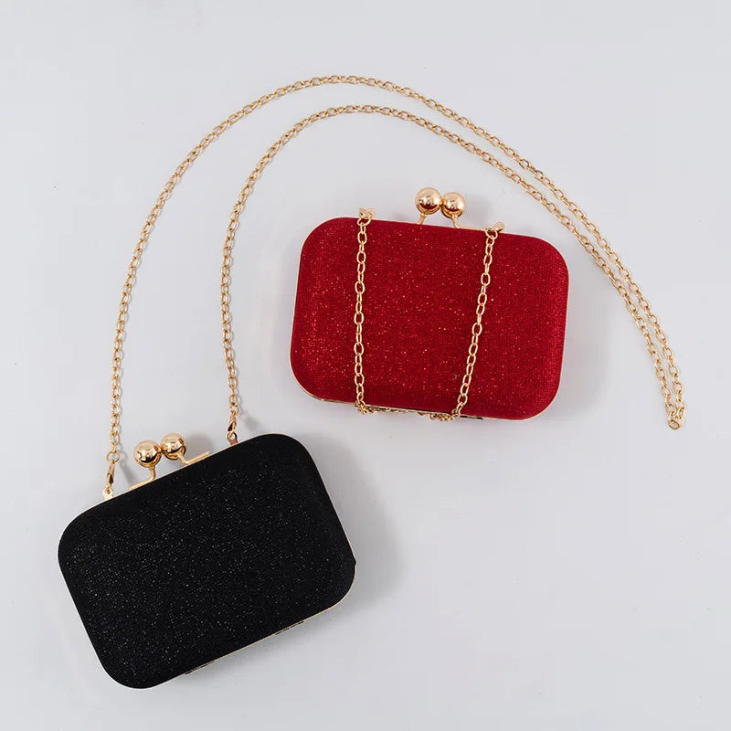 Sac à main compact et pailleté pour mariage