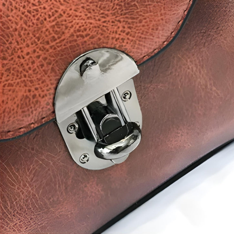 Sac à main compact pour femme style cartable