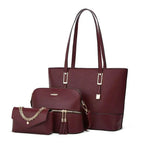 Sac à main composé de 3 pièces