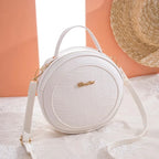 Sac à main de forme ronde et élégante