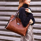 Sac à main de grande taille souple
