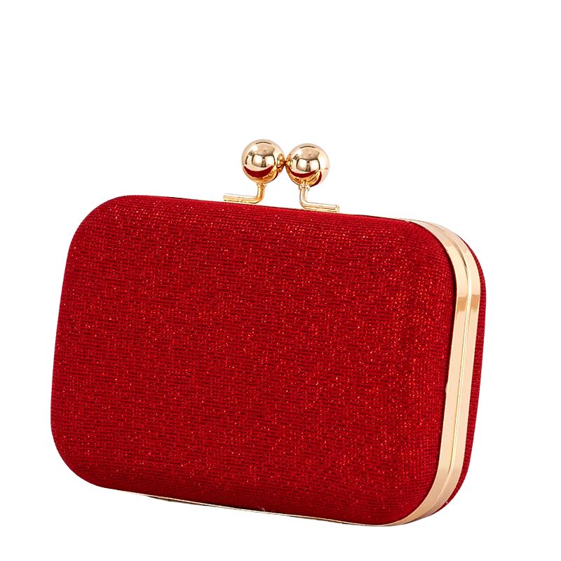 Sac à main de mariage compact à paillettes